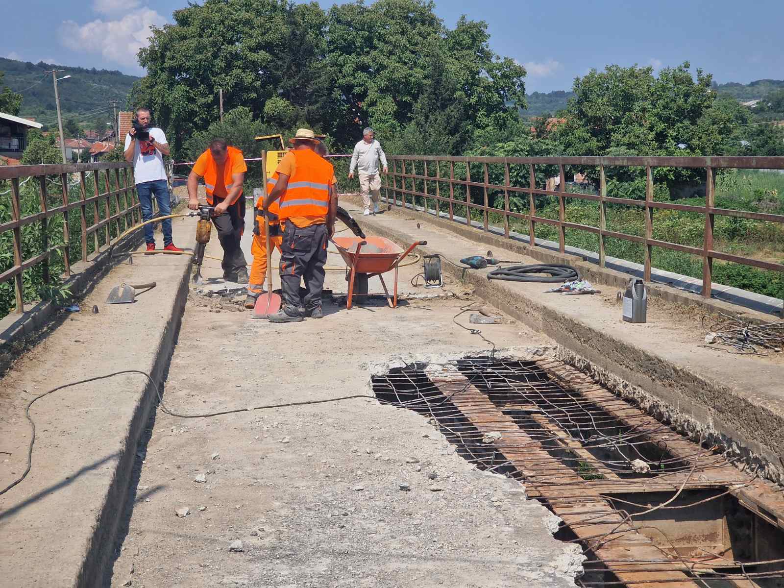 Почела санација моста у Прибоју вредна 3,9 милиона динара - Град Лесковац